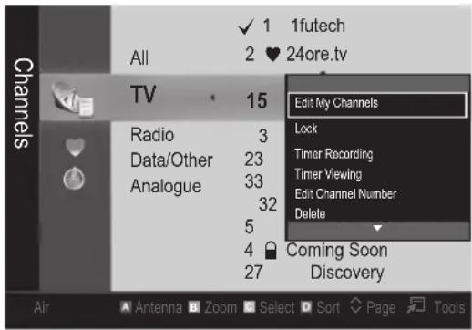 SAMSUNG UE65C8000XW - Basic Features - 1