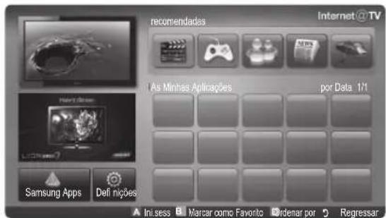 SAMSUNG UE65C8000XW - Introdução ao Internet@TV - 2