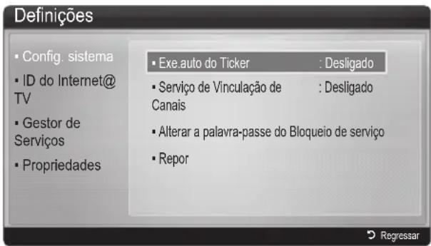 SAMSUNG UE65C8000XW - Definições - 1