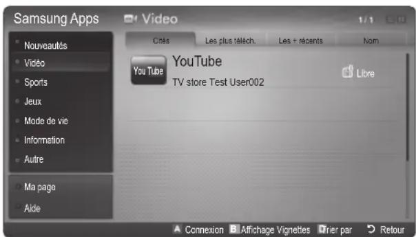 SAMSUNG UE65C8000XW - Samsung Apps - 1