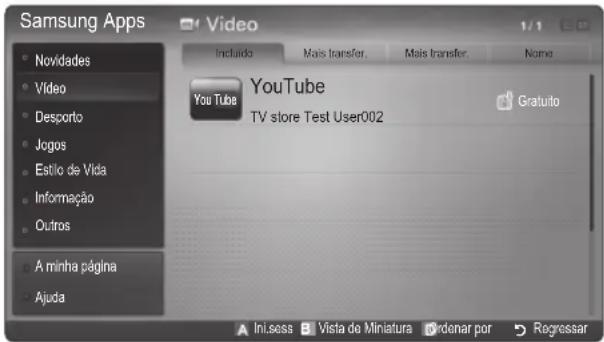 SAMSUNG UE65C8000XW - Samsung Apps - 1