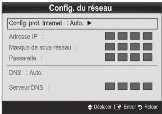 SAMSUNG UE65C8000XW - Procédure de configuration automatique - 2