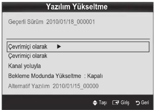 SAMSUNG UE65C8000XW - Yazılım Yükseltme - 1
