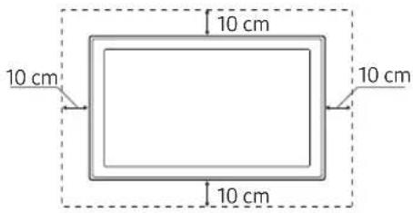 SAMSUNG UE55MU8005T - Installation med stativ Installation med ett vaggfaste - 2