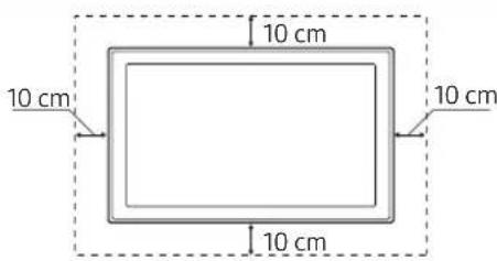 SAMSUNG UE55MU6455U - Television ilmankierron takaaminen - 2