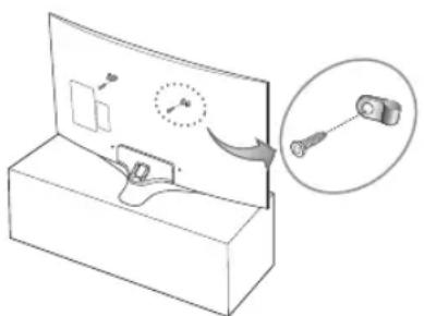 SAMSUNG UE55MU6205K - Conseils pour éviter toute chute du téléviseur - 1