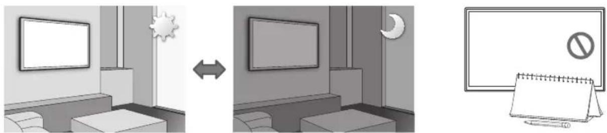 SAMSUNG UE55MU6205K - Ekosensor och skärmljusstyrka - 1