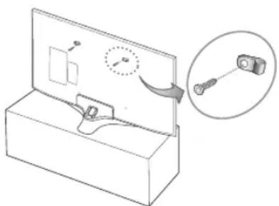 SAMSUNG UE75MU6175U - Conseils pour éviter toute chute du téléviseur - 1