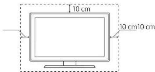 SAMSUNG UE75MU6105K - Installasjon med et stativ Installasjon med et veggfeste - 1