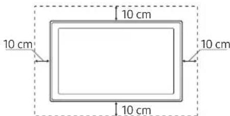 SAMSUNG UE75MU6105K - Providing proper ventilation for your TV - 2