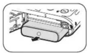 SAMSUNG PL81 - Inserting the battery and memory card - 2
