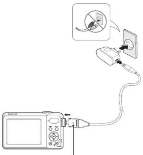 SAMSUNG PL81 - Chargement de la batterie - 1