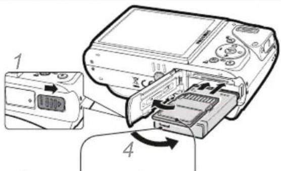 SAMSUNG WB560 - Inserting the battery and memory card Charging the battery - 1