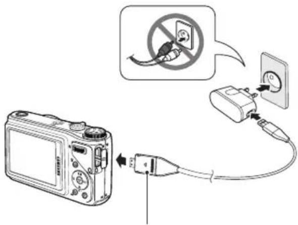 SAMSUNG WB510 - Chargement de la batterie - 1