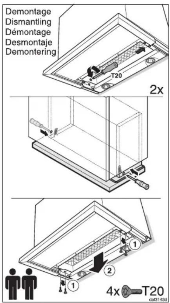 MIELE DAR 3000 - Montage - Installation - Montaje - Montering - 6