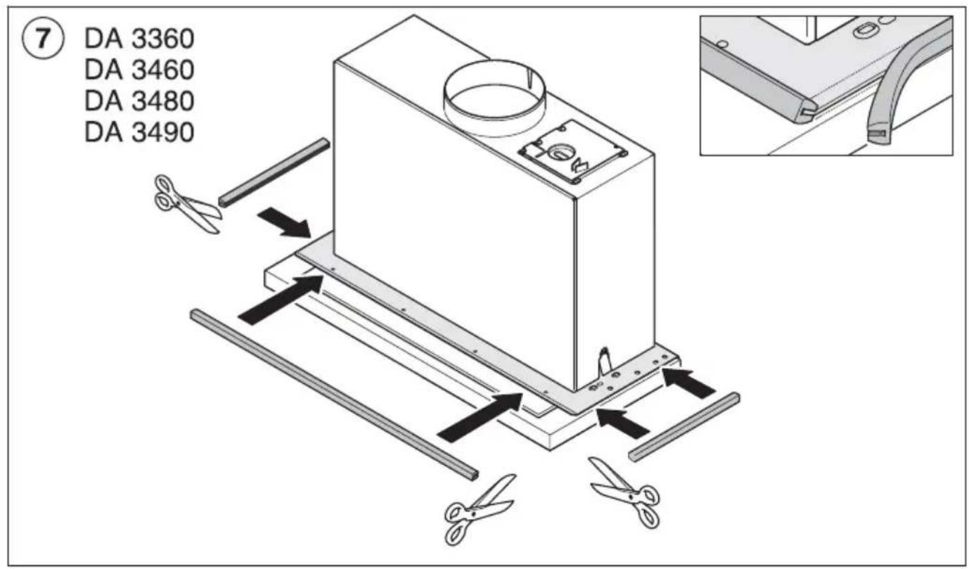 MIELE DAR 3000 - Montage - Installation - Montaje - Montering - 4