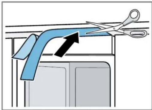 NEFF Z19DD10X0 - Fixer le film de protection - 1