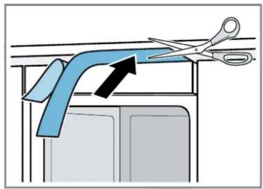 NEFF Z19DD10X0 - Securing the protective film - 1