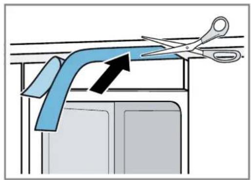 NEFF Z19DD10X0 - Schutzfolie befestigen - 1