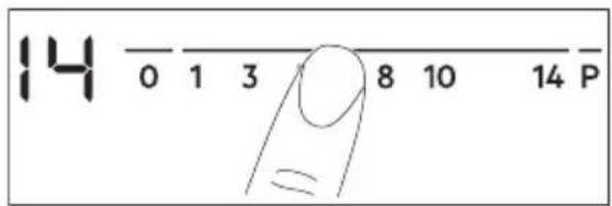 AEG IKE63441FB - Ajuste de temperatura - 1