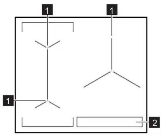 AEG IKE63441FB - Disposición de las zonas de cocción - 1