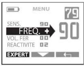 XP Deus 2.0 - DECALAGE DE FREQUENCY - 2
