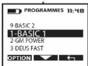 XP Deus 2.0 - OPTION MENU - 4