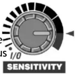 XP ADX150 - MISE EN MARCHE I/O, SENSIBILITE_ - 1