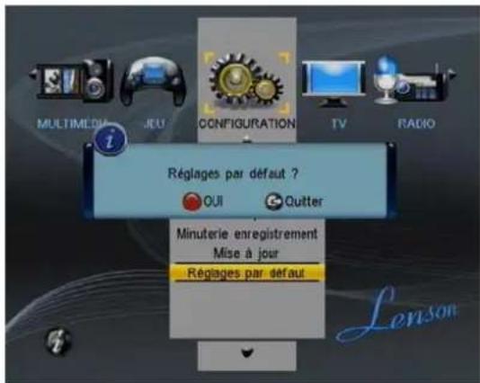 Lenson LT 5010 - Réglages par défaut - 2