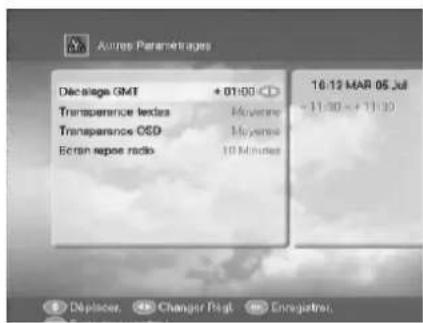 Lenson LT 6002 - Autres paramétrages - 2