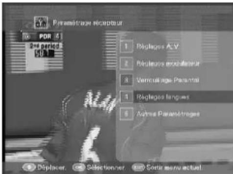 Lenson LT 6002 - Réglage des langues - 1