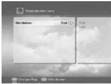 Lenson LT 6002 - Réinitialisation usine - 1