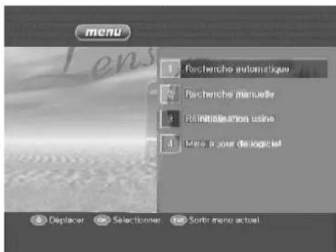 Lenson LT 6002 - Recherche Manuelle des programmes - 1