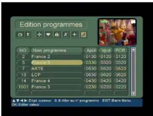 Lenson LT 5006 - Editor un programme - 1