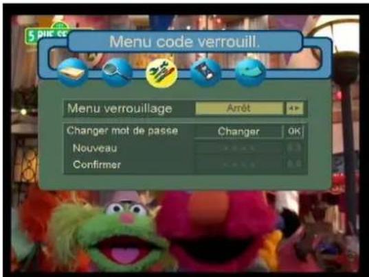Lenson LT 5006 - Réglage du verrouillage, du contrôle parental - 1