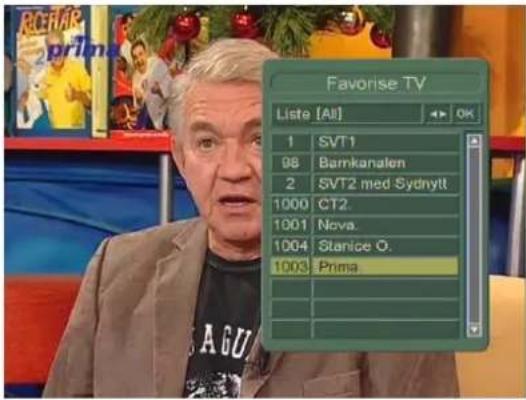 Lenson LT 5006 - Liste des favors TV ou Radio - 1