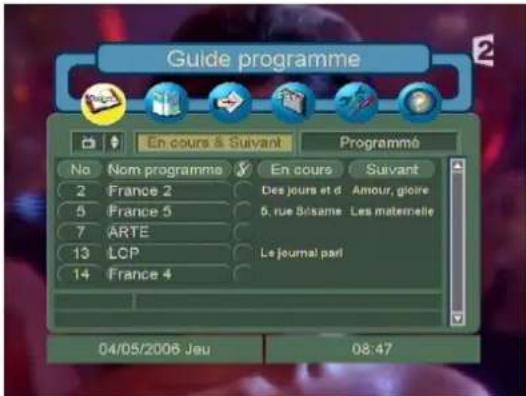 Lenson LT 5006 - Guide Electronique des Programmes : EPG - 1