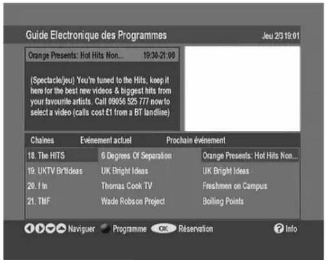 Lenson LT 4007 - GUIDE électronique des programmes (7 JOURS EPG) - 2