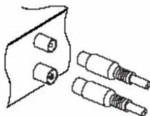 Lenson LD 9000 - Utilisation du modulator video interne - 1