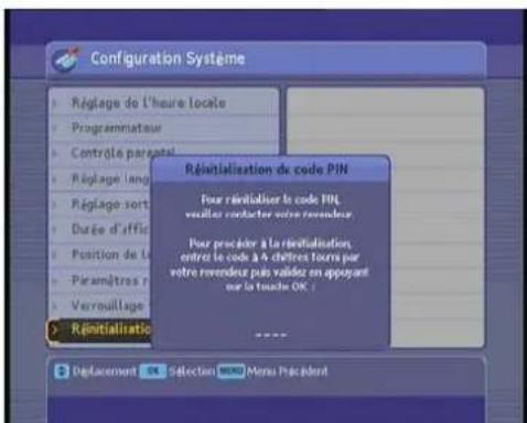 Lenson LD 9000 - Réinitialisation du code PIN - 1