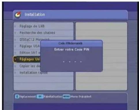 Lenson LD 9000 - Reglages usine: Revenir à la configuration d'usine - 1