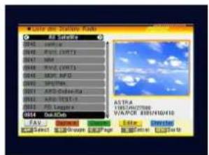 Lenson LD 4006 - List des stations radios - 1