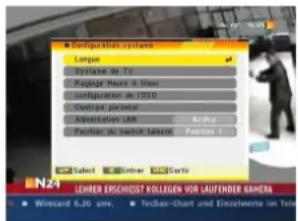 Lenson LD 4006 - Configuration systeme - 2