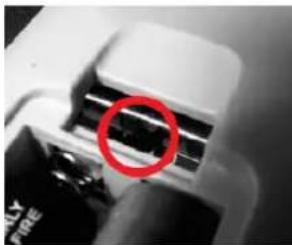 Lenson LD 4006 - Position du switch de la télécommande - 2