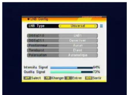 Lenson LD 4006 - Configuration Antenne : Vous pouvez modifier les options Suivantes : (image 2) - 3