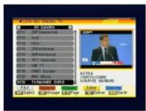 Lenson LD 4006 - Menu chains - 2