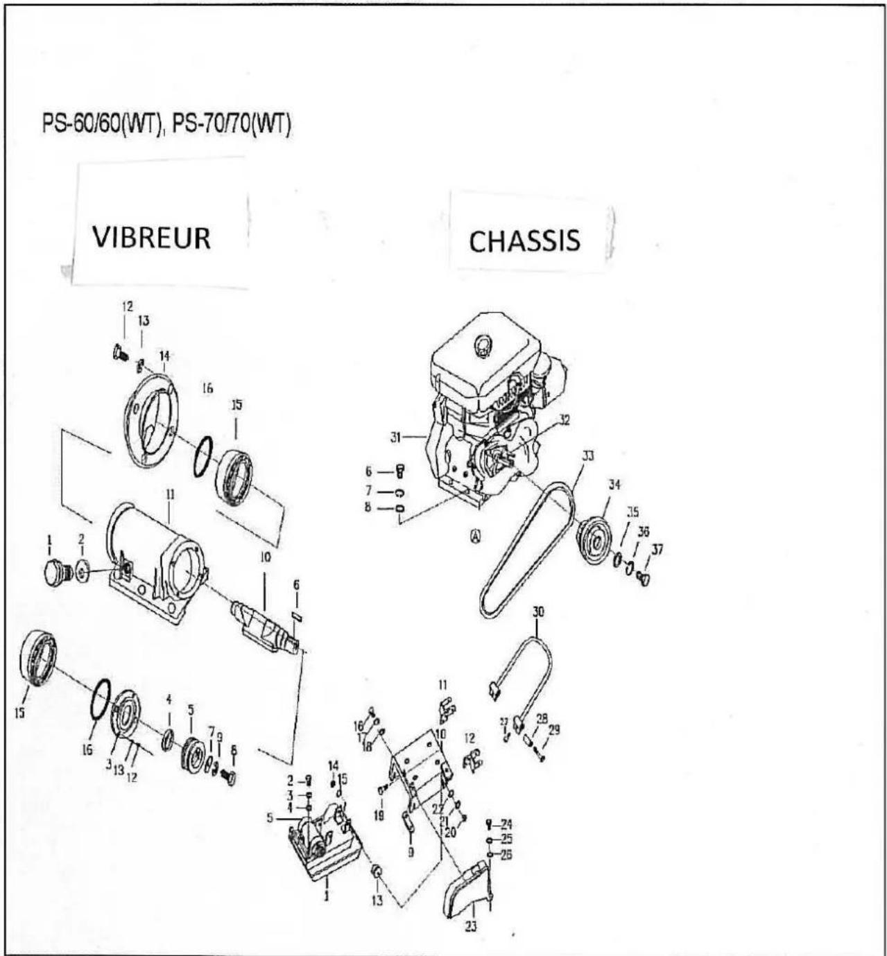 Francepower PV 80 - Commande des pièces de rechange - 2