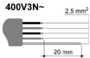 Steel Cucine Party - Electric power cable section - 1