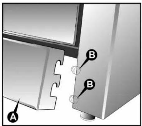 Steel Cucine Party - Montage der Vorderleiste (erhältlich nur bei einigen Modellen) - 3