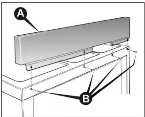 Steel Cucine Party - Fitting the backguard (only available on certain models) - 1